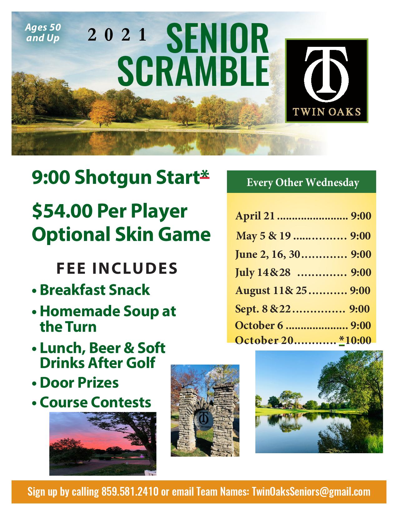 Senior Scramble - Country Lake Golf Club